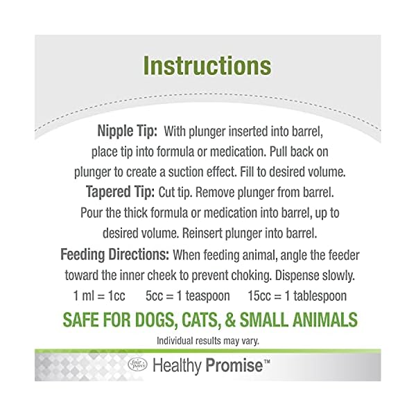 Four paws healthy promise easy feeder pet feeding syringe - image 4