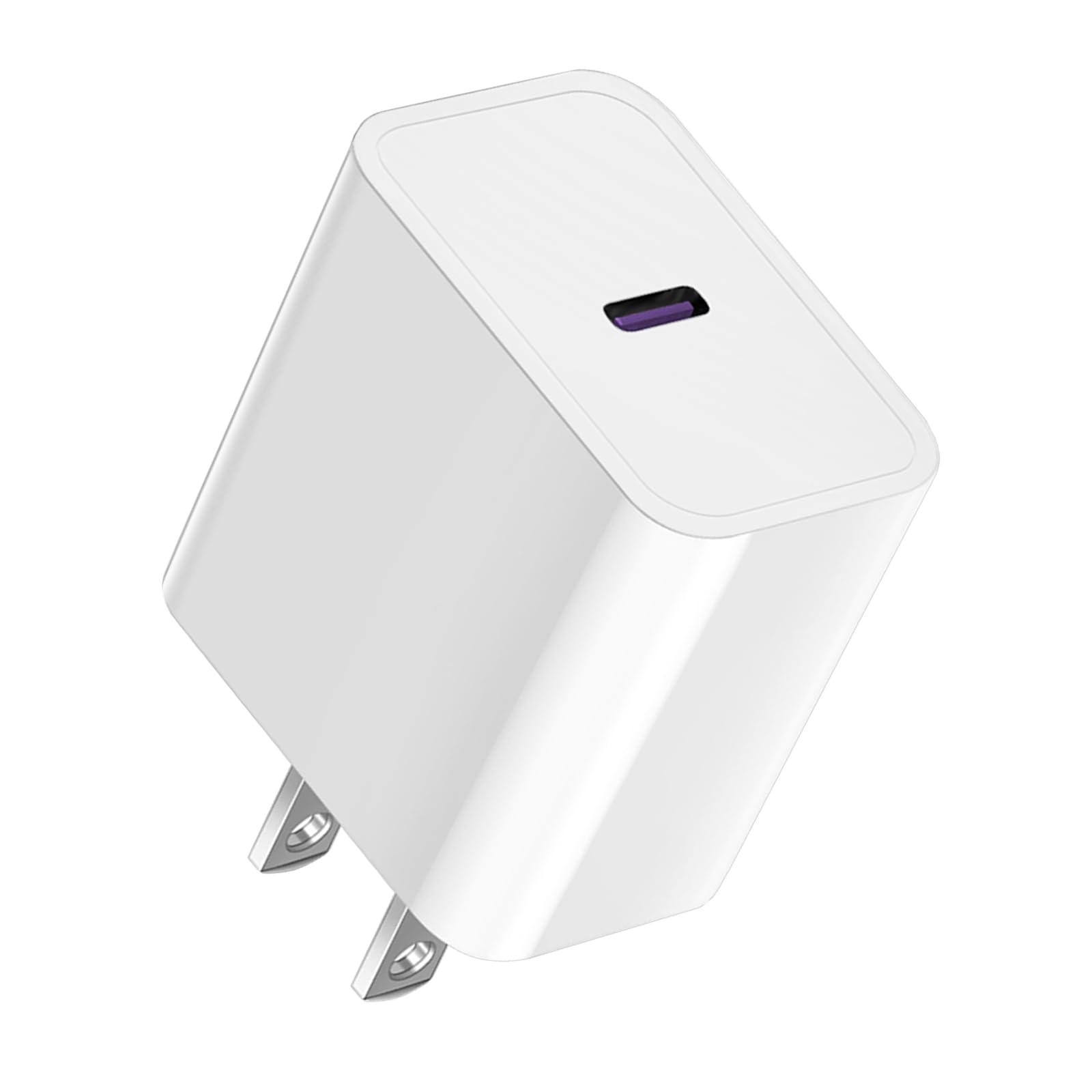 Dirsir USB C Wall Charger Block for Wireless Charger Pad/iPhone 17 Air/17/16/15/14/13/12/AirPods 4 3 2 1 Pro Max, PD 20w QC 18W Type-C Power Adapter