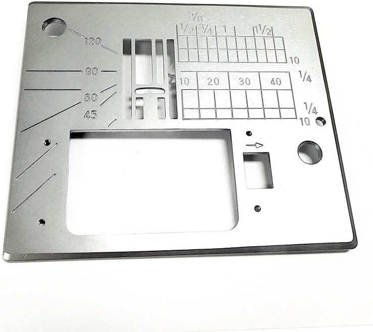 New Generic Sewing Machine Zig Zag Needle Throat Plate, 846300009, Will fit JANOME New Home Models: MC6500P MC6600P.