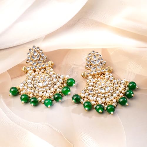 Image of Rubans Beads Necklace Set Gold Plated Traditional Jewellery Gift for Women & Girls