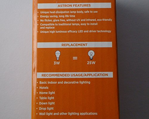Image of Halonix Astron Acrylic LED Bulb (Yellow, 3-Watts)