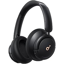 Soundcore Q30 by Anker, Hybrid Active Noise Cancelling Headphones, Multiple Modes, Hi-Res Audio, Custom EQ via App, 50H Playtime, Comfortable Fit, Bluetooth, Multipoint Connection