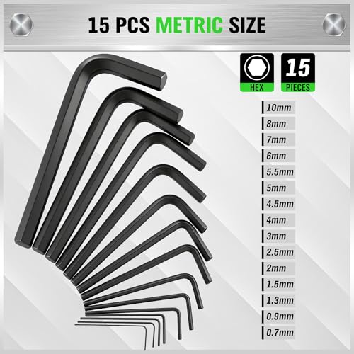 SWANLAKE 32-Piece Hex Key Allen Wrench Set
