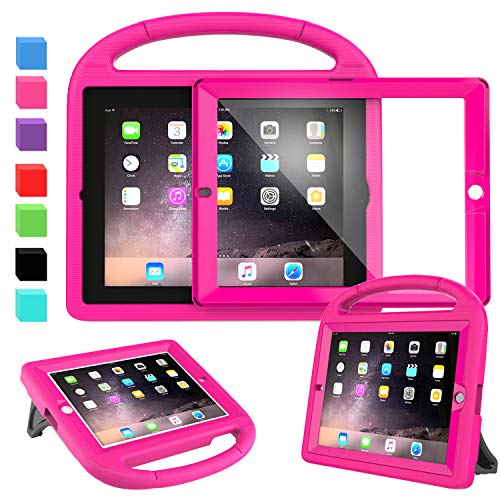 AVAWO Kids Case Built-in Screen Protector for iPad 2 3 4 （Old Model）