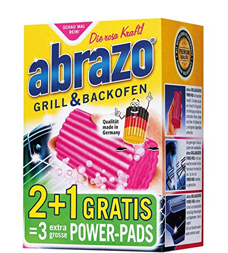 3 x 3er Pack brazo Grill & BackofenExtra Groß Stahlwolle mit fettlösender Seife