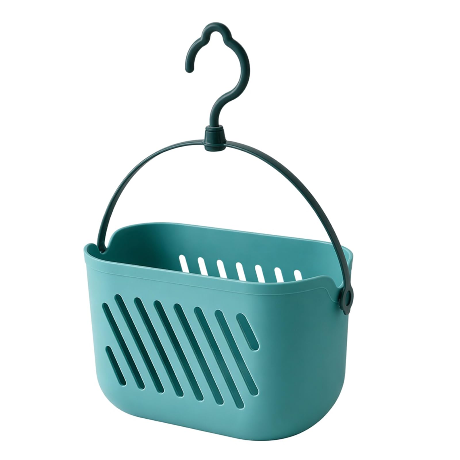 Over Bar Hanging Shower Caddy Plastic Basket Bathroom Organizer(D)