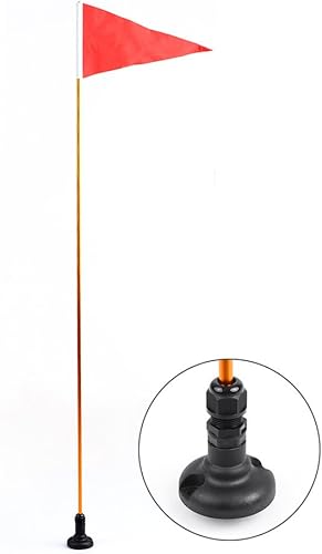 Miniatura 3 de Lixada Bandera de seguridad de kayak de 47.2 in/4 pies para barco, canoa, yate bote