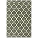 Maples Rugs Rebecca Contemporary Area Rugs for Living Room & Bedroom [Made in USA], 7 x 10, Grey/White