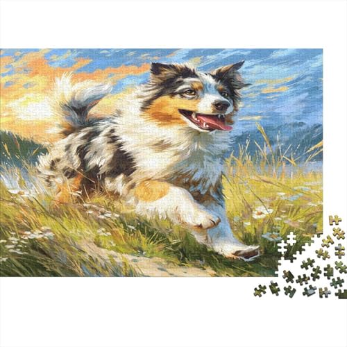 Cute Pet Dog Puzzle Imposible,desafío para Adultos Juego Educativo 1000 Piezas Obra De Arte De Juego De para Adultos, Regalos A Partir De 14 Años 70x50cm/1000pcs