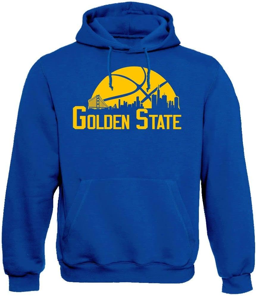 Xtreme Apparrel Team Cityscape Skyline Men's Hoodie Sweatshirt for Basketball Fans