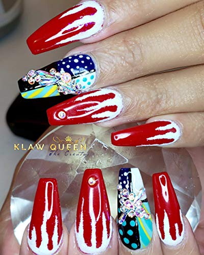 AIMEILI UV LED Gellack ablösbarer Gel Nagellack rot Gel Polish - Pillar Box Red (064) 10ml – Bild 5