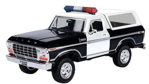 1978 Police Car Unmarked Black and White Law Enforcement and