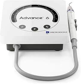 Ultrassom Advanced 6, Aparelho Odontológico, Branco, Bivolt, 20W, 3 Modos de Operação, Profilaxia, Periodontia, Endodontia, Peça de Mão Removível