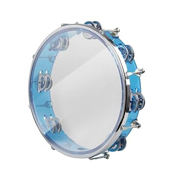 Amazon | ENNBOM タンバリン 丸型 ジングルベル 2rows パカッ