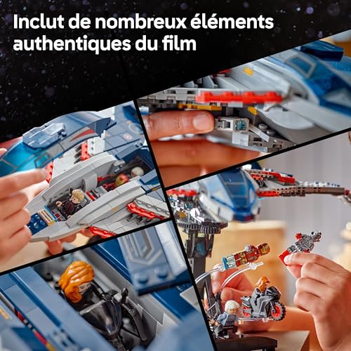 LEGO® Super Heroes 76325 Le Quinjet d’Avengers : 'Ère d'Ultron - vue 4