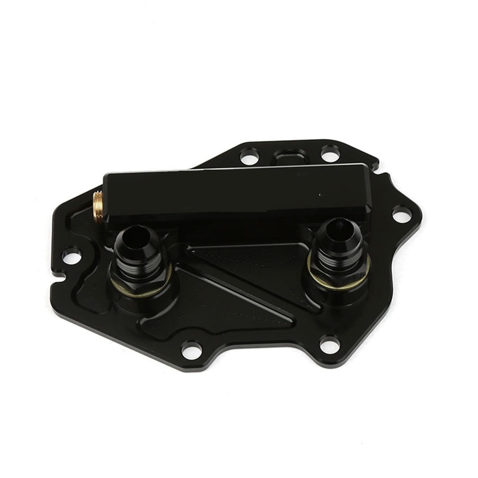 Radiador Enfriador Radiador Modificado Para Enfriador De Aceite De Motor De Coche Para BMW Serie G B48TU 2.0T. Adaptador De Placa Sándwich De De Aceite BB-OCA-115 en Radiadores del motor(AN8 Fitting)