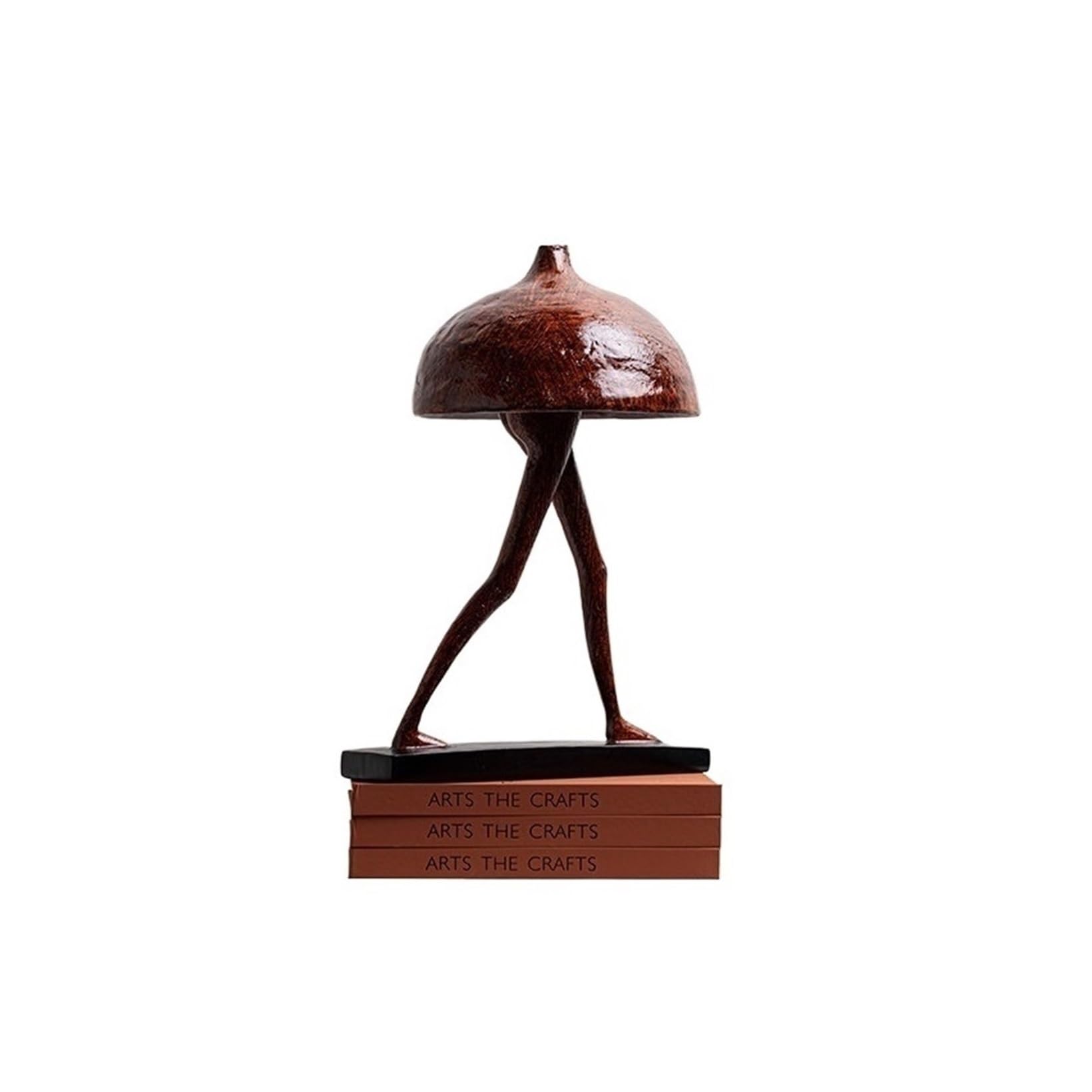 Room Decor, Modern Abstract Man Statue Resin Walking Art Figurine Contemporary Home Decor