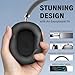 Wireless Over Ear Headphones, Noise Canceling Bluetooth 5.3 Head-Phones with Microphones,Hi-Res Audio,24H Playtime,HiFi Audio Adjustable Heads for iPhone/Android/Samsung - Black