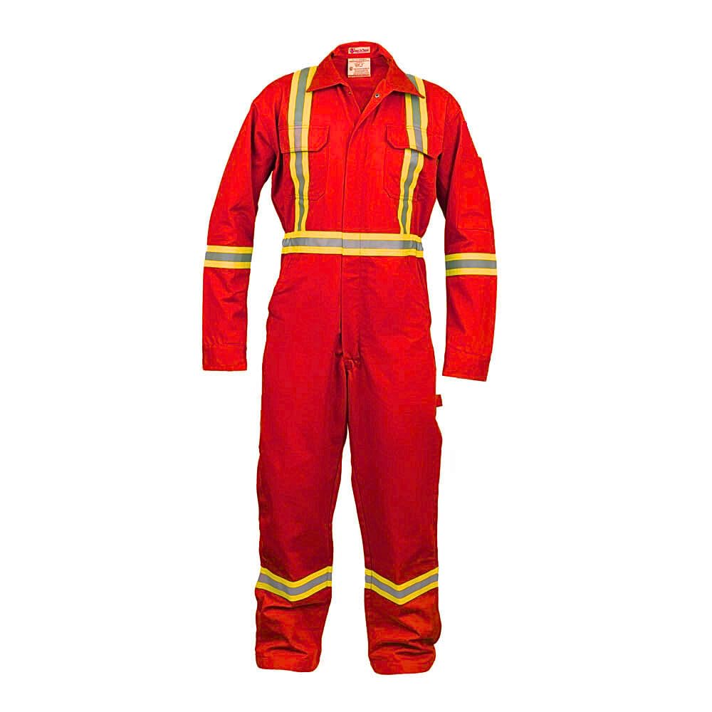 Flame Resistant FR High Visibility Hi Vis Coverall