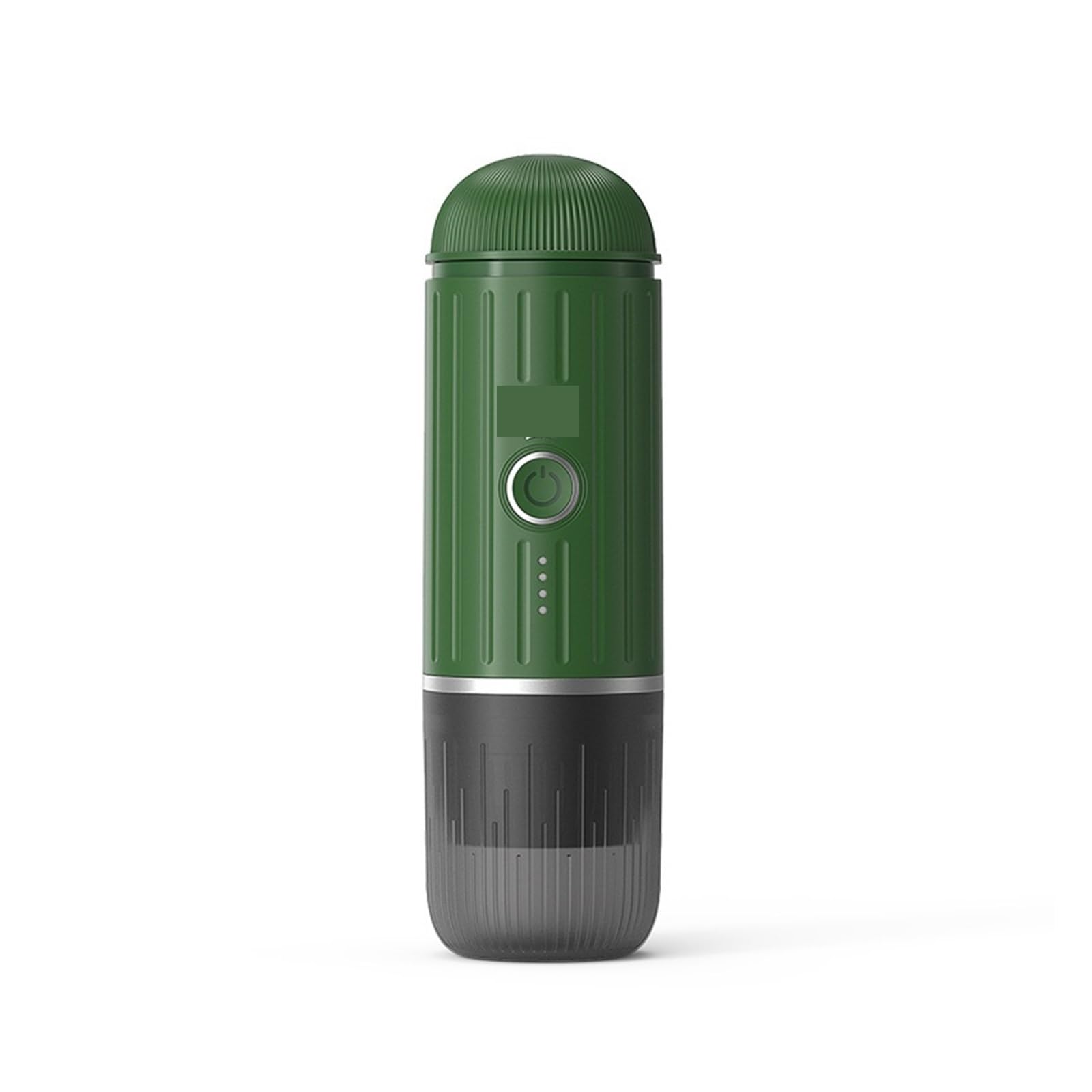 Przenośny ekspres do kawy Mini 2 W 1 Ekspres Do Kawy Na Kapsułki, Przenośny, Kompatybilny Z USB, I Kawa Mielona, ​​regulowany, na kemping, piesze wycieczki, do kampera(Green)