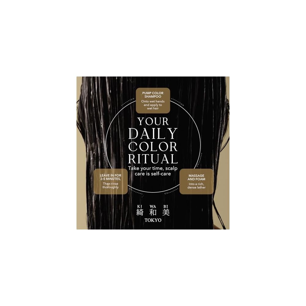 KIWABI Hair Color Shampoo for Gray Coverage Gradual, Australia | Ubuy