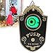 Cryfokt Halloween Doorbell Decoration, Eyeball One Eyed Doorbell Push with Spooky Sounds, Trick or Treat Event for Kids, Party Animated Halloween Party Prop (P018 one-Eyed