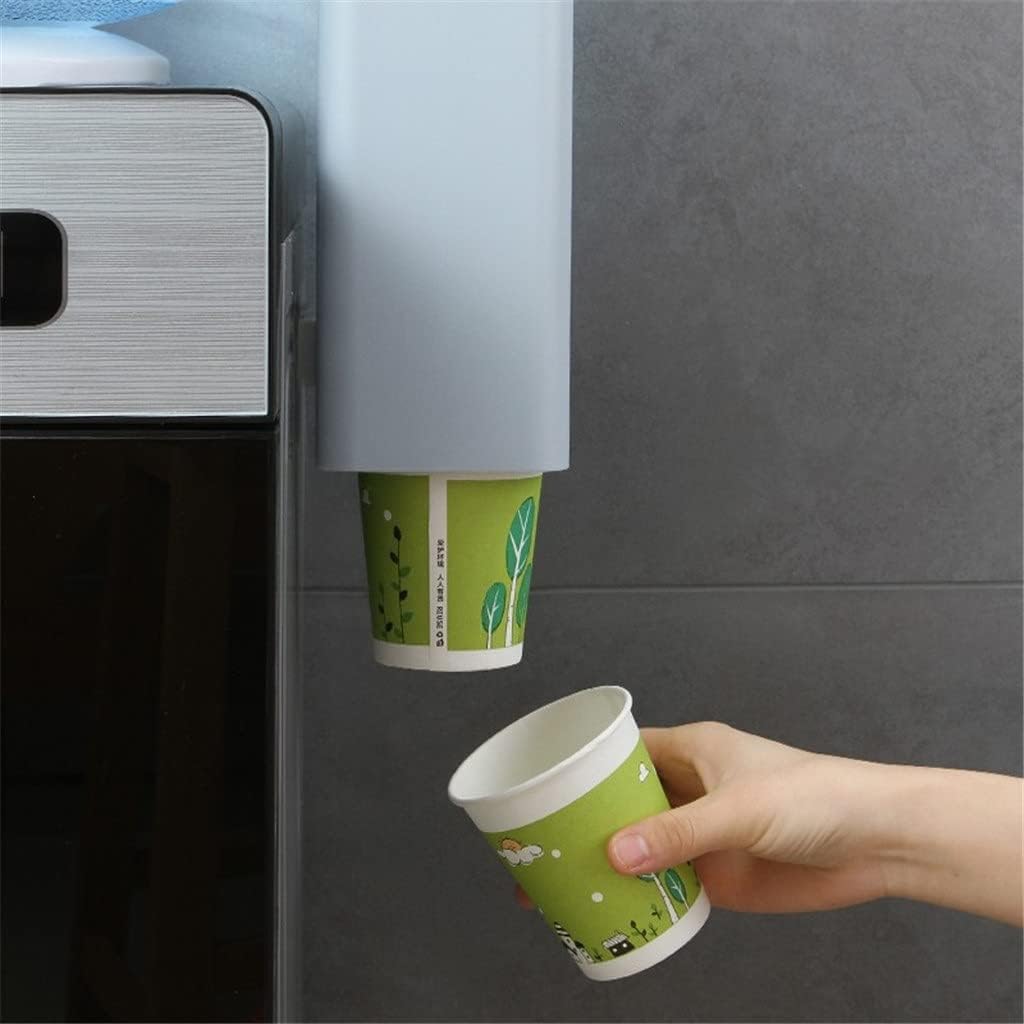 Wall-mounted Disposable Single-cylinder Cup Taker Household Water Dispenser Snap-on Paper Kitchen Storage Box