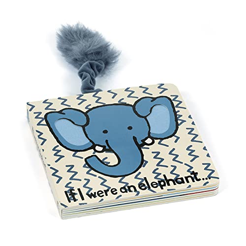 Image of Jellycat If I were an Elephant: A Baby Touch and Feel Board Book Children's Book - Baby Gift