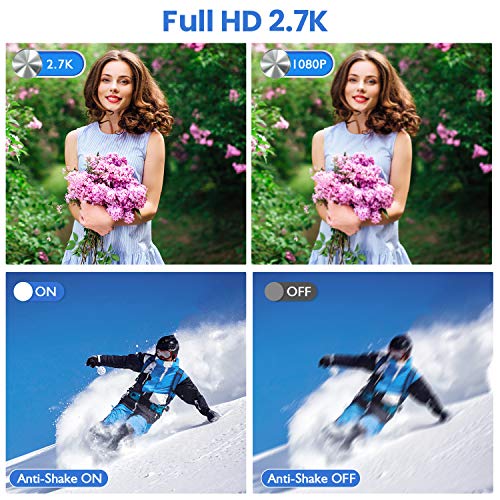 toberto Digital Camera, 1080P HD Vlogging LCD Mini Camera with 16X Zoom 36MP Digital Point and Shoot Camera Video Camera, for Kids Students Beginners Beauty Face (Green) - Thumbnail 3