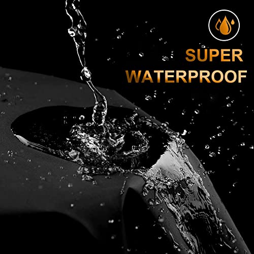 Comnova Motorcycle Cover 104 Inch, 600D Universal Motorcycles Cover Waterproof With Lock-Holes All Season, Large Motorbike Vehicle Scooter Cover For Harley Davidson, Honda, Suzuki, Kawasaki, Yamaha #TOP2