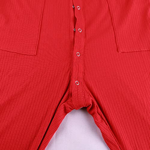 Mono Henley de algodón elástico para hombre de manga corta cómodo 5