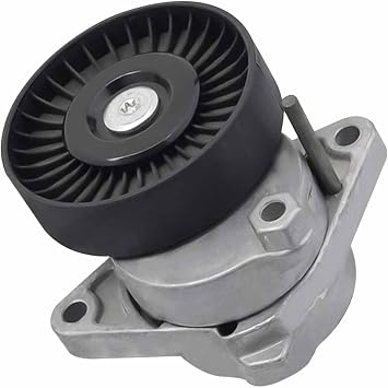 IRONTEK 419-037 Belt Tensioner Pulley Assembly fit for Mercedes-Benz 2001-2005 C240/ 2001-2005 C320/ 2006-2009 C350/ 1998-2005 CLK320/ 2006-2009 CLK350/ 2000-2003 CLK430/ 2011 E250 #1122000970 38174