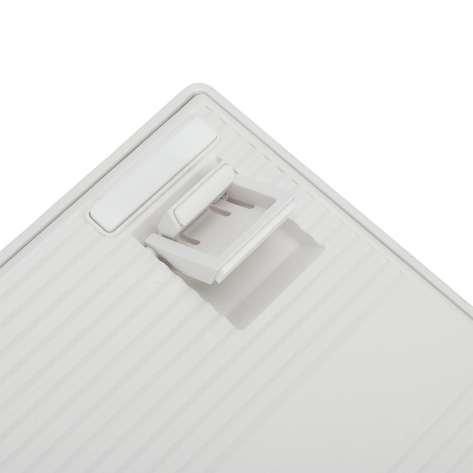 Cuifati Przewodowa Klawiatura Mechaniczna USB, 78 Klawiszy 6 Programowalnych Klawiszy LCD Czerwony Przełącznik Podświetlany RGB Funkcja Hot Swap, z 3 Przyciskami Przełączającymi 2 (WHITE)