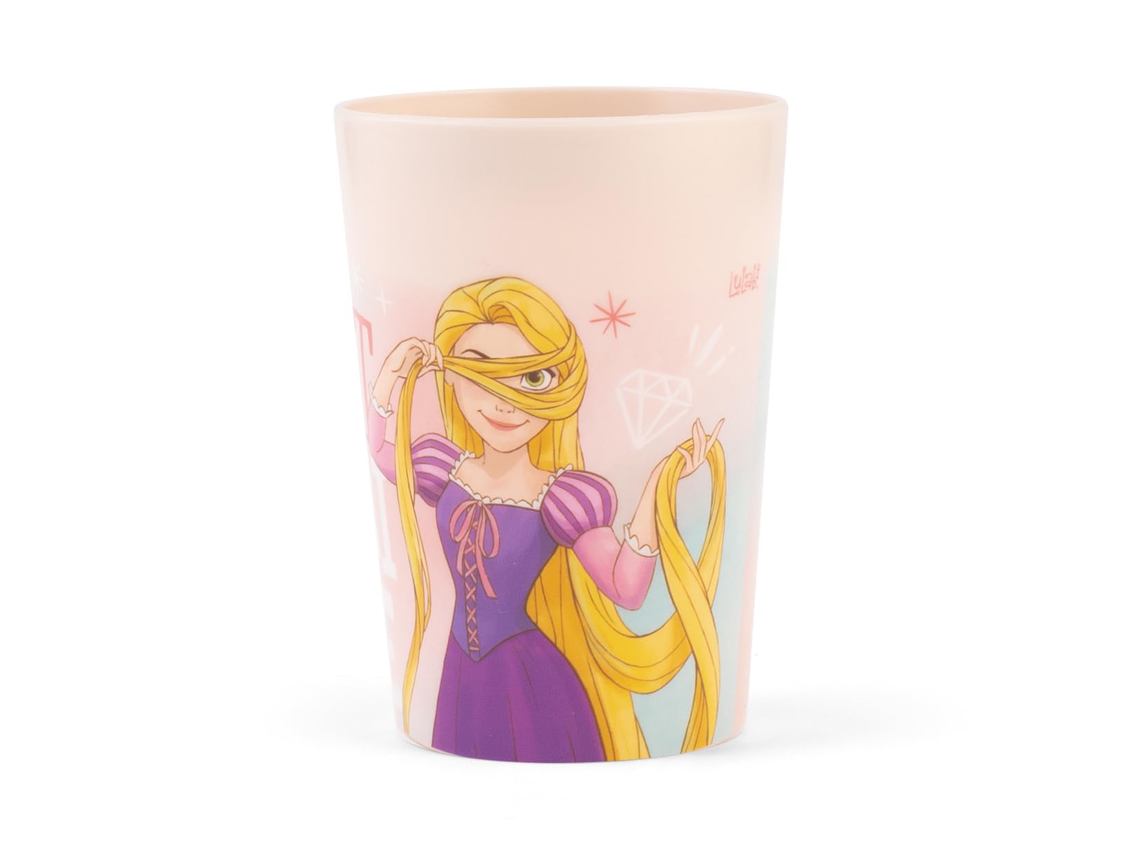Lulabi Princess Polypropylene Tumbler, Pink, 25.5 cl
