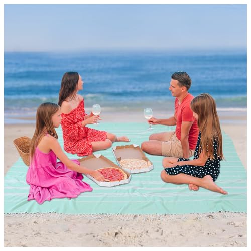 Giant Turkish Beach Towel Blanket Extra Large Boho Cotton Throw Blanket Pool Cloud Towel Quick Dry Sand Free Microfiber Sandrpoof Adult Women Lightweight Oversized Xl Xll Big Jumbo Wide 2 Person Size