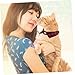 Kisangel Adjustable Cat Collar Bell and Cute Bowtie Comfortable and Safe for Kittens for Daily Wear Parties and Special Occasions and Plaid Design