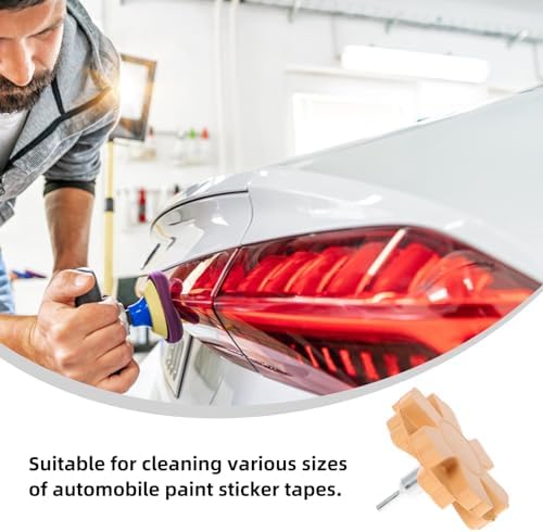 NUOBESTY Otomobil lastiği yapıştırıcı çıkarıcı 3,5 inç matkaplar için, otomobil çıkartması, sökücü, pnömatik, lastik, tekerlek, otomobil boyası, yapıştırıcı artıkları, temizlik, araç bakım aleti - Görsel 5