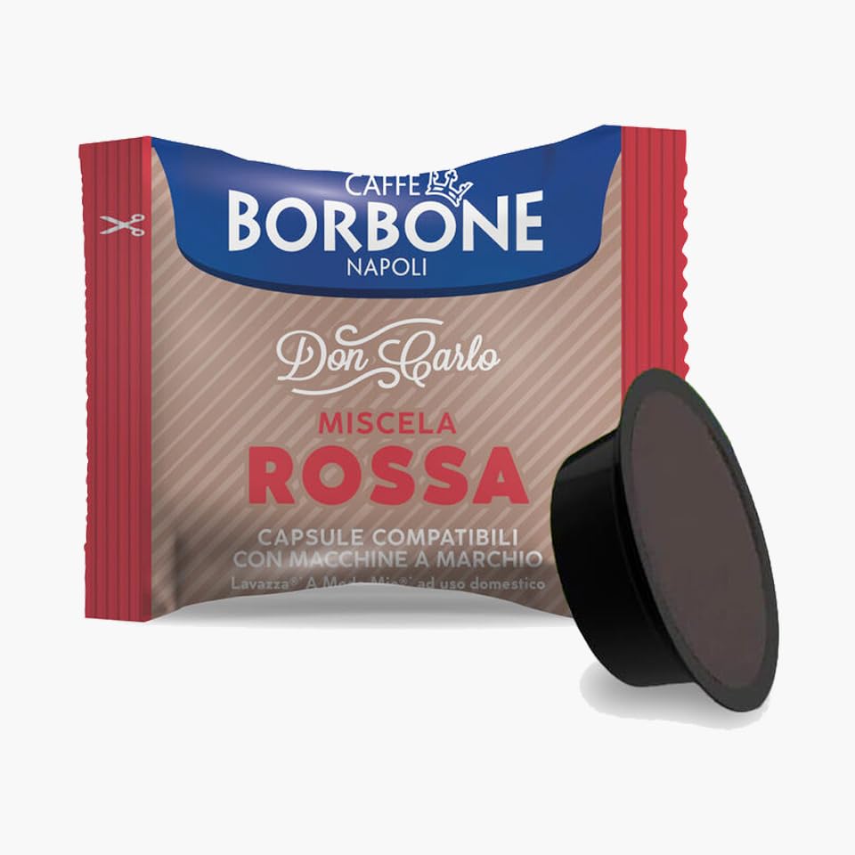 capsule caffè Borbone compatibili a modo mio miscela rossa pz. 50 100 200 300 400 500 (200)