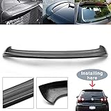 Ancho: 24 cm. Alerón Trasero de Fibra de Carbono para Volkswagen Golf 5 MK5 GTI R32 05 – 07