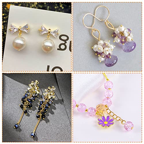 1000Pcs Assorted Head Pins Set For Jewelry Making,Includes 500Pcs Ball Head Pins And 500Pcs Flat Head Pins, Beading Pins For Diy Craft(35Mm,5 Colors) #TOP3