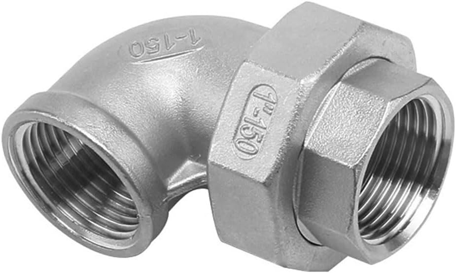 Stainless Steel Pipe Fittings,Stainless Steel Elbo Stainless Steel Pipe Fittings,Stainless Steel Elbow,Stainless Steel Elbow, 1/2" 3/4" 1" 1-1/4" 1-1/2" 2" Female - Female Threaded Union Elbow, Water
