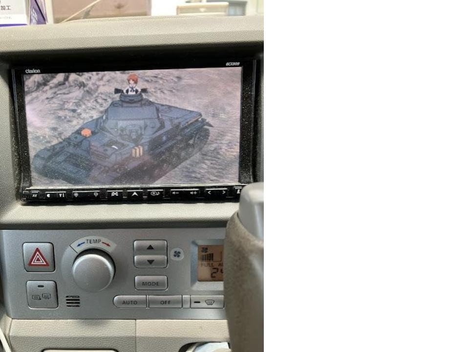 カーナビで見れた