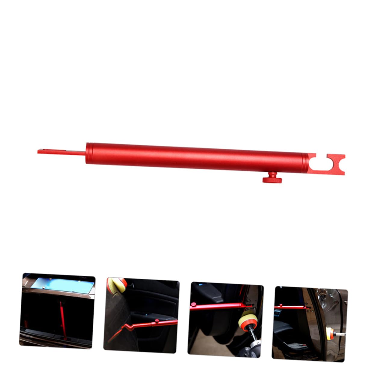 COOLHIYA Car Support Rod Polishing Tool Accessories Extendable Rod Automotive Parts