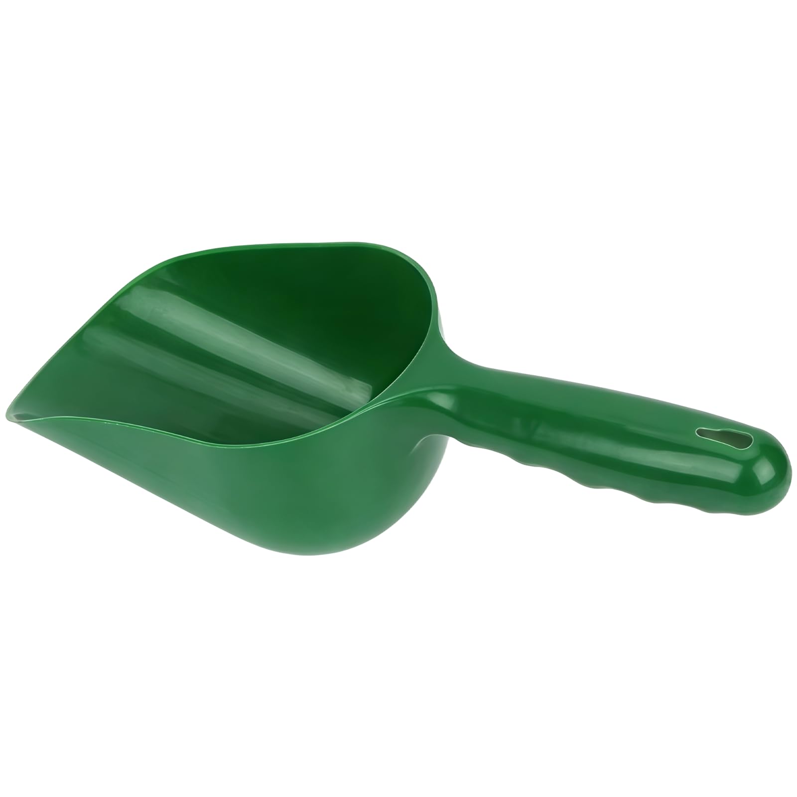 Bohue Dark Green Plastic Scoop Garden Soil Scoop Multi-Function Plastic Scoop Planting Gardening Shovels Gardening Tool for Indoor Outdoor