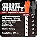 KITCHEN PERFECTION Silicone Smoker Oven Gloves -Extreme Heat Resistant BBQ Gloves -Handle Hot Food Right on Your Grill Fryer Pit|Waterproof Oven Mitts |Superior Value Set+3 Bonuses