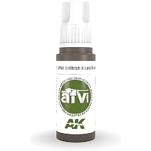AK Acrylics 3Gen AFV AK11301 WWI British Khaki Brown Base 17ml