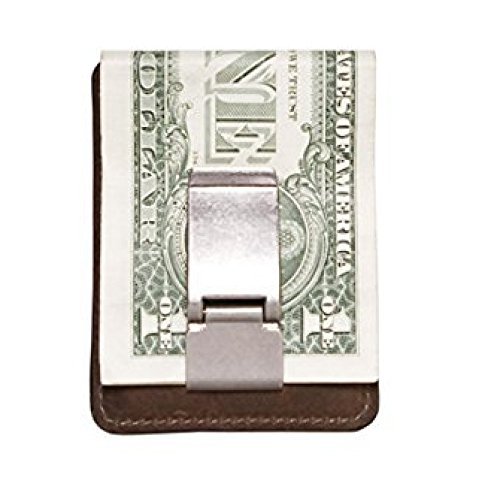 HOJ Co. WYATT Money Clip Wallet-Front Pocket Wallet-Full Grain Leather-Metal Money Clip Wallet-Slim Wallet