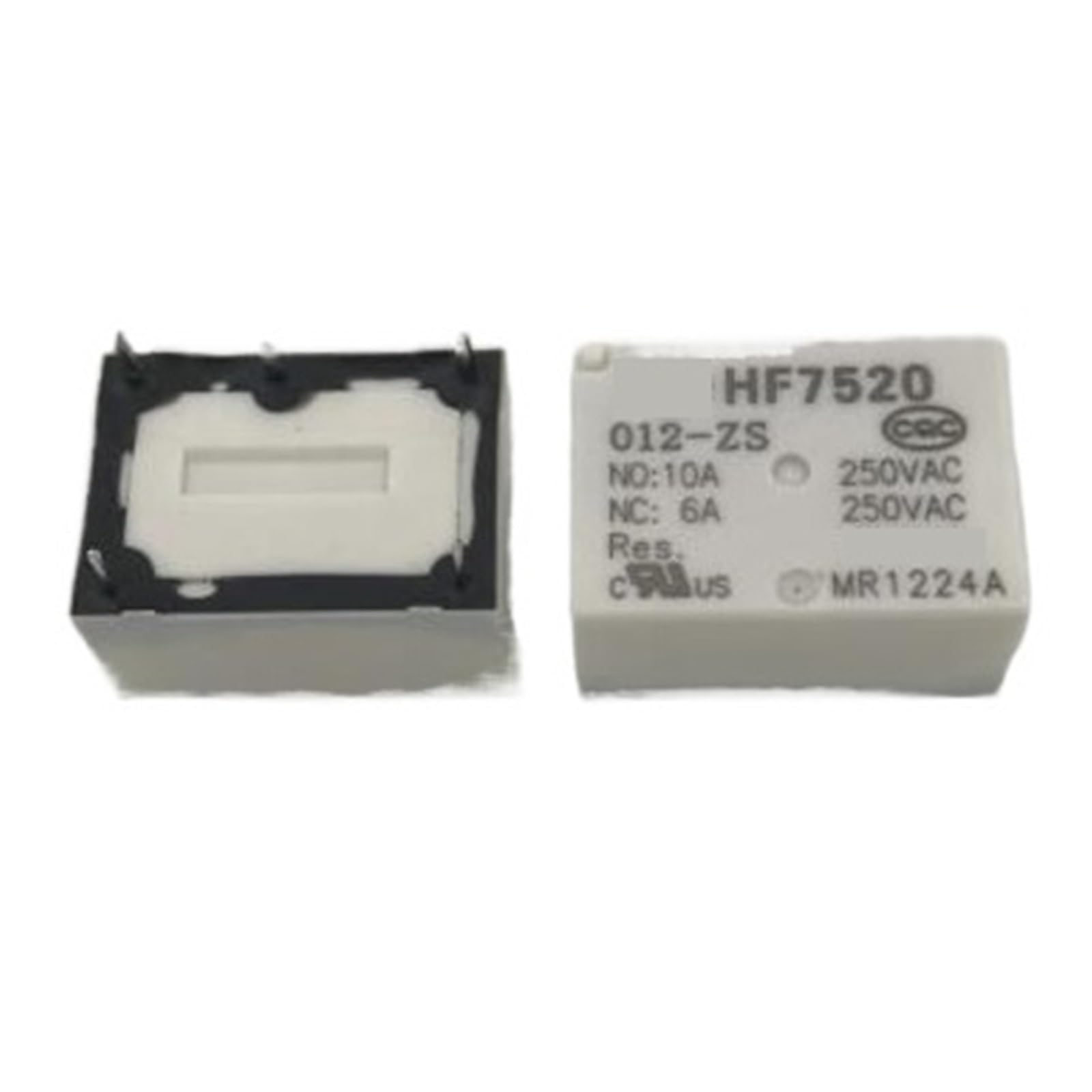 Relais 12V HF7520-012-ZS 10A 250VAC composant électronique 5 broches DC12V