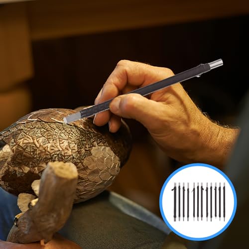 Kit de sculpture sur bois en tungstène résistant et facile à affûter - 8