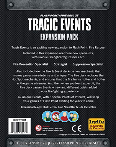 Flash Point Tragic Events Expansion juego de mesa miniatura 3